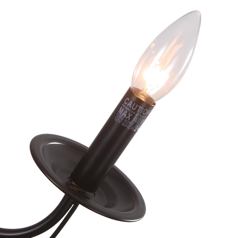 Candelabro in Metallo Semplice Stile Candela