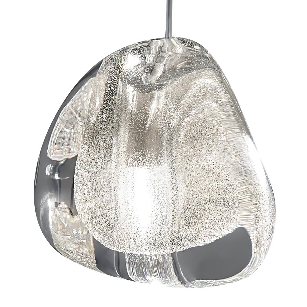 Lampade a Pendente Cluster di Cristallo Cascata Contemporanea