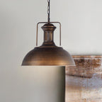 Lampada a Sospensione Industriale a Cupola Singola