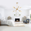 Lampadario Sputnik 10 Luci Mid-Century