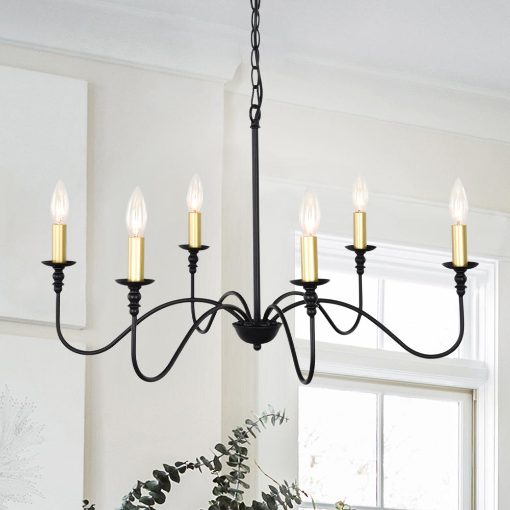 Candelabro Classico Tradizionale a 6 Luci