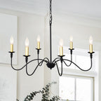 Candelabro Classico Tradizionale a 6 Luci