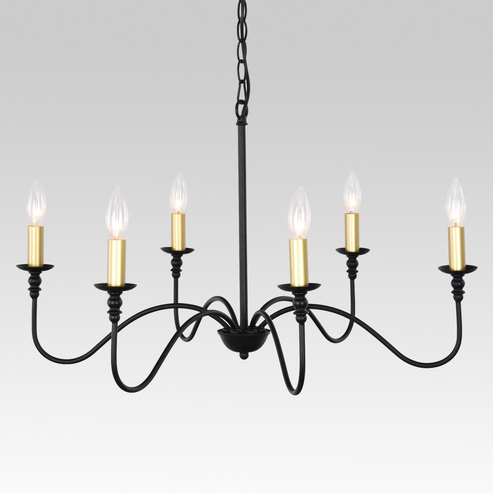 Candelabro Classico Tradizionale a 6 Luci