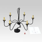 Candelabro Classico Tradizionale a 6 Luci