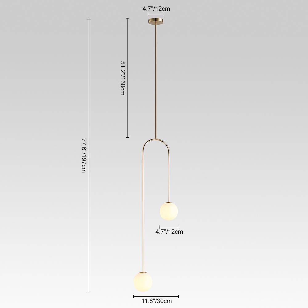 Illuminazione a Sospensione Globale Minimalista Moderna