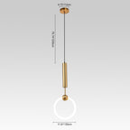 Lampade a Sospensione Singole Minimaliste Moderne a LED