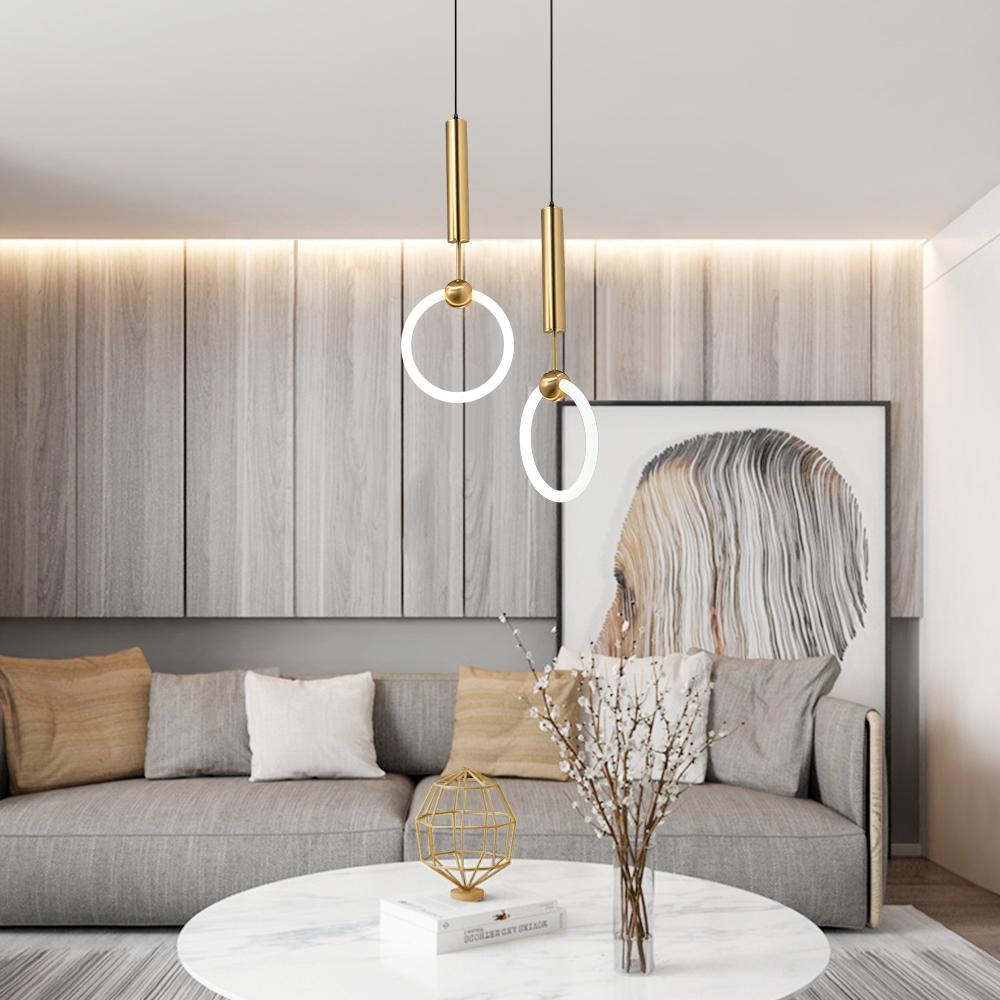 Lampade a Sospensione Singole Minimaliste Moderne a LED