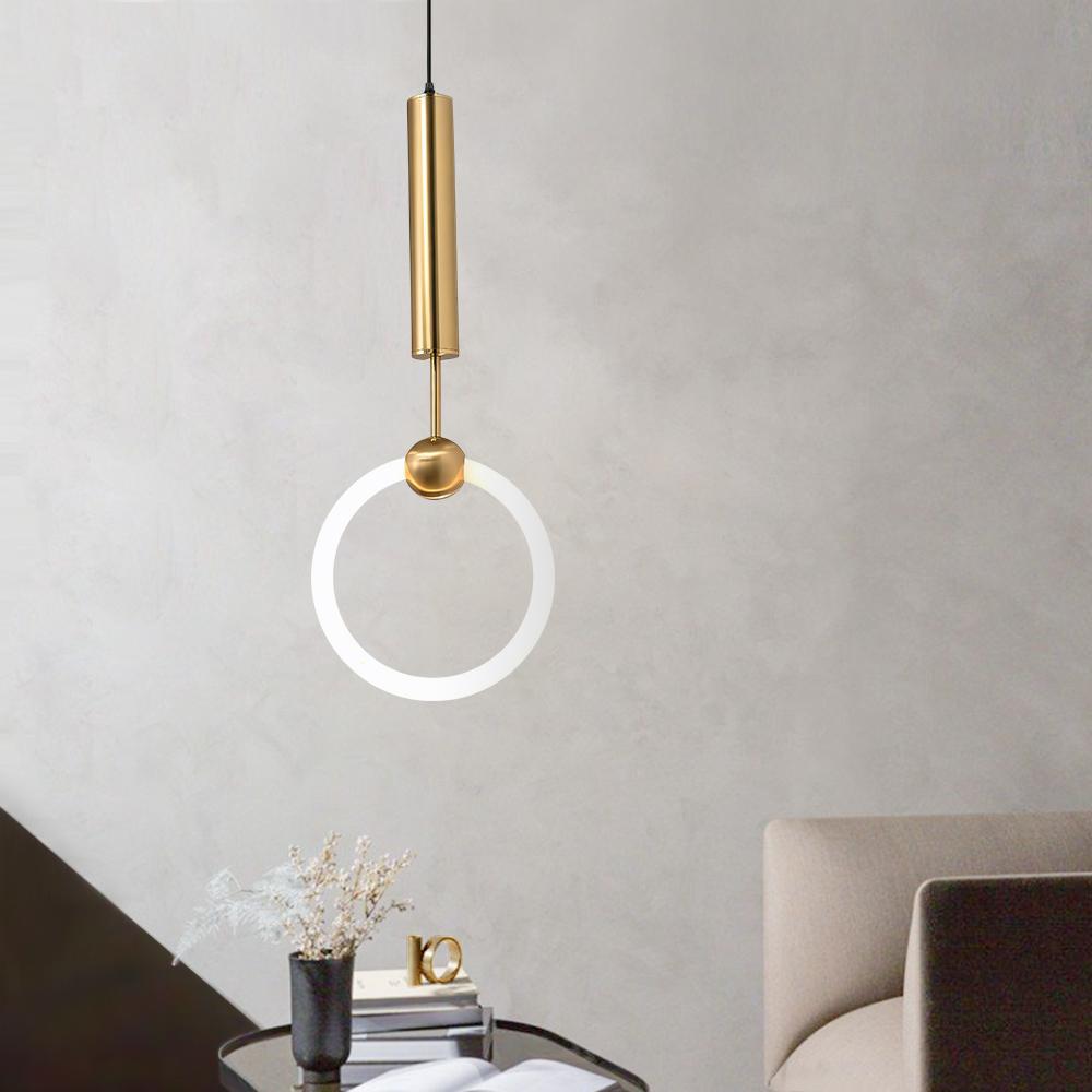 Lampade a Sospensione Singole Minimaliste Moderne a LED