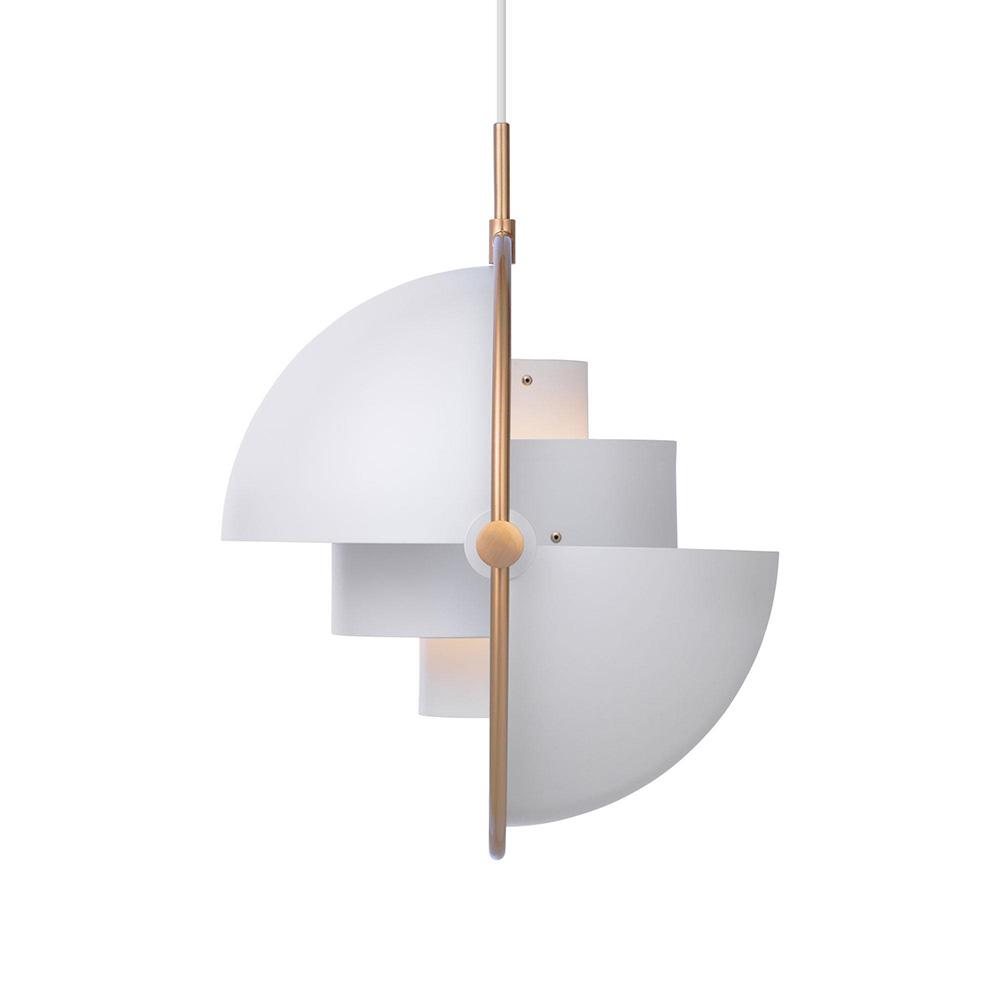 Moderna Lampada a Sospensione in Metallo con 1 Luce a Forma Variabile