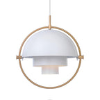 Moderna Lampada a Sospensione in Metallo con 1 Luce a Forma Variabile