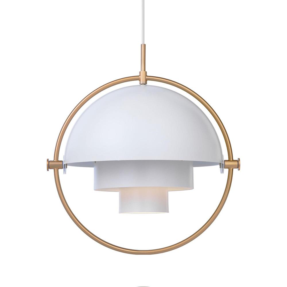 Moderna Lampada a Sospensione in Metallo con 1 Luce a Forma Variabile