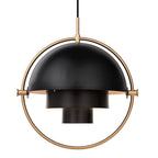Moderna Lampada a Sospensione in Metallo con 1 Luce a Forma Variabile
