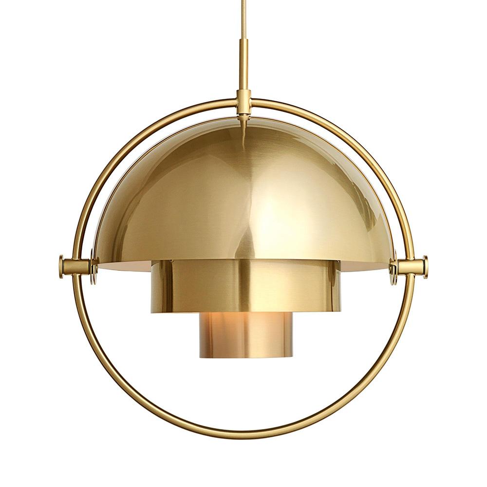 Moderna Lampada a Sospensione in Metallo con 1 Luce a Forma Variabile
