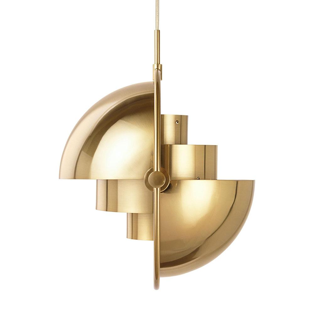 Moderna Lampada a Sospensione in Metallo con 1 Luce a Forma Variabile