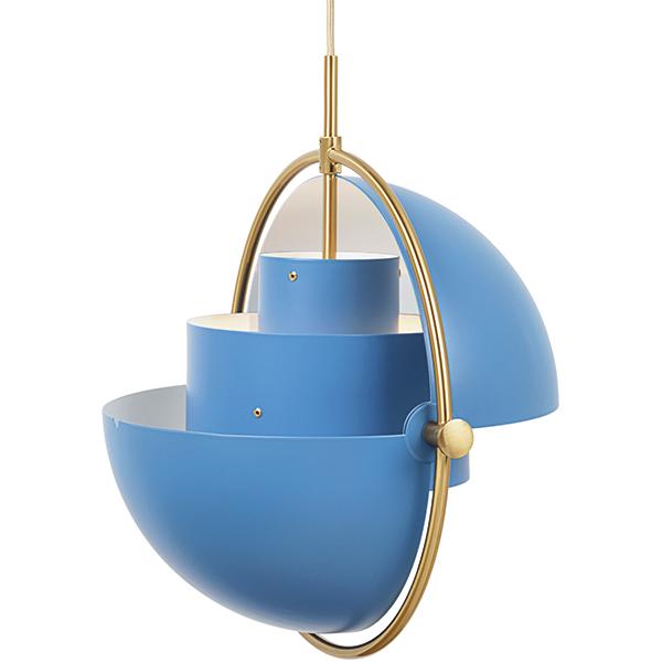 Moderna Lampada a Sospensione in Metallo con 1 Luce a Forma Variabile