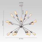 Moderno Lampadario Sputnik a 18 Luci