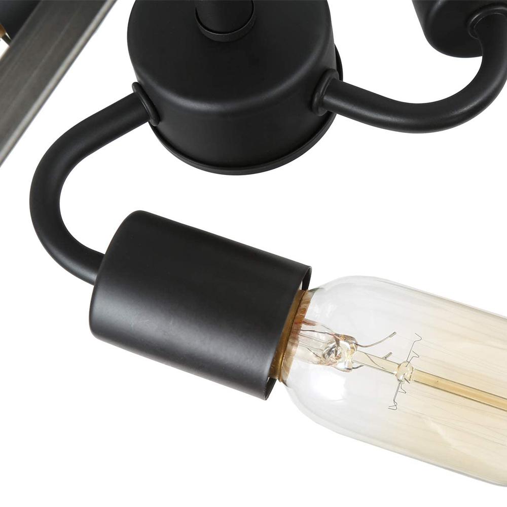 Moderna Lampada a Sospensione in Metallo a 3 Luci