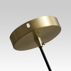 Lampada a Sospensione Industriale in Metallo Stile Mid-Century Modern