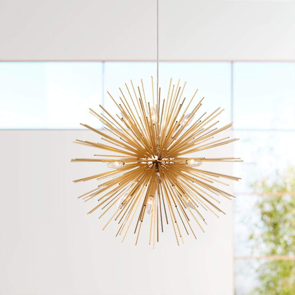 Moderna Lampada Sputnik Sunburst in Stile Mid-Century