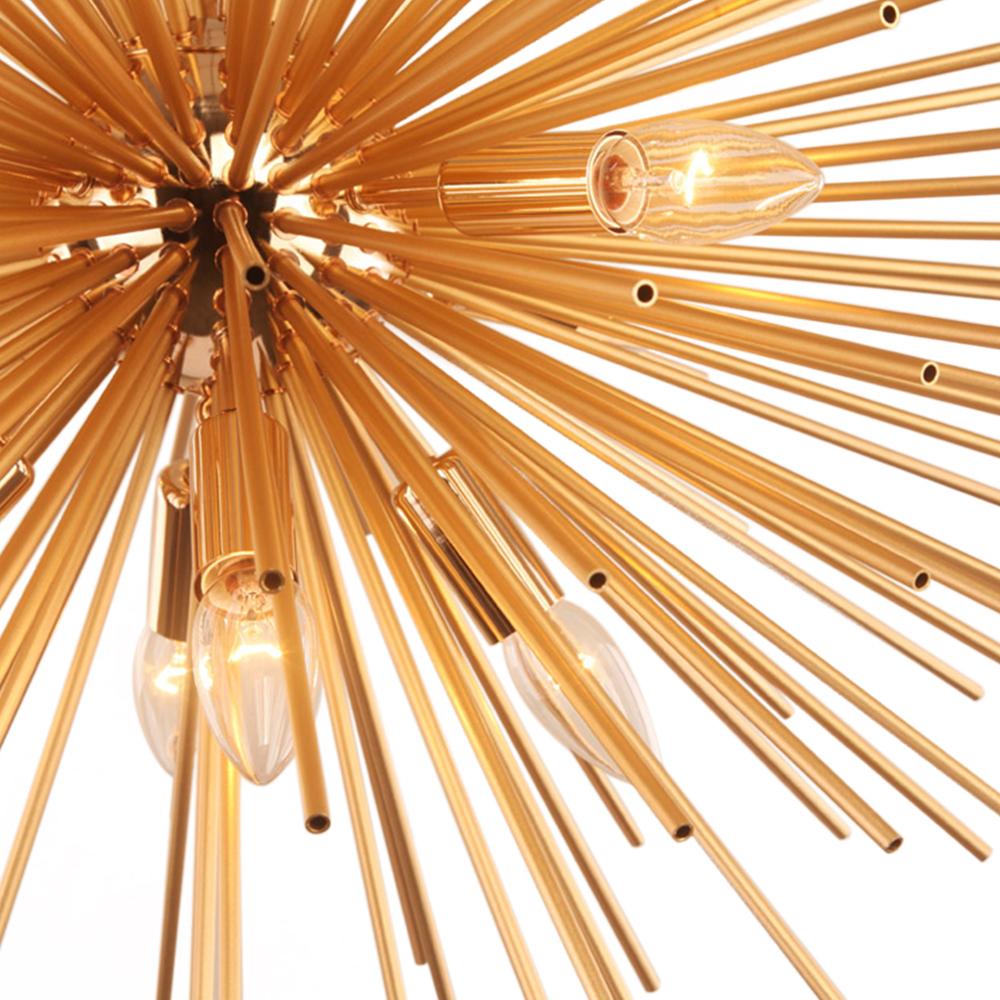 Moderna Lampada Sputnik Sunburst in Stile Mid-Century
