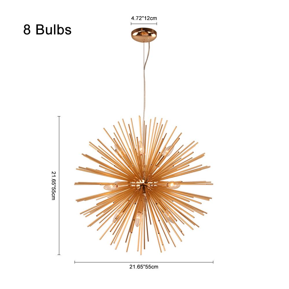 Moderna Lampada Sputnik Sunburst in Stile Mid-Century