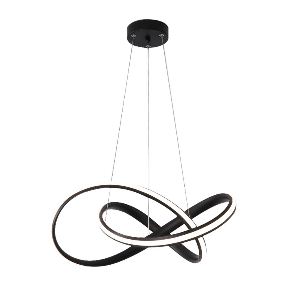 Lampade a sospensione a LED con design moderno e attorcigliato