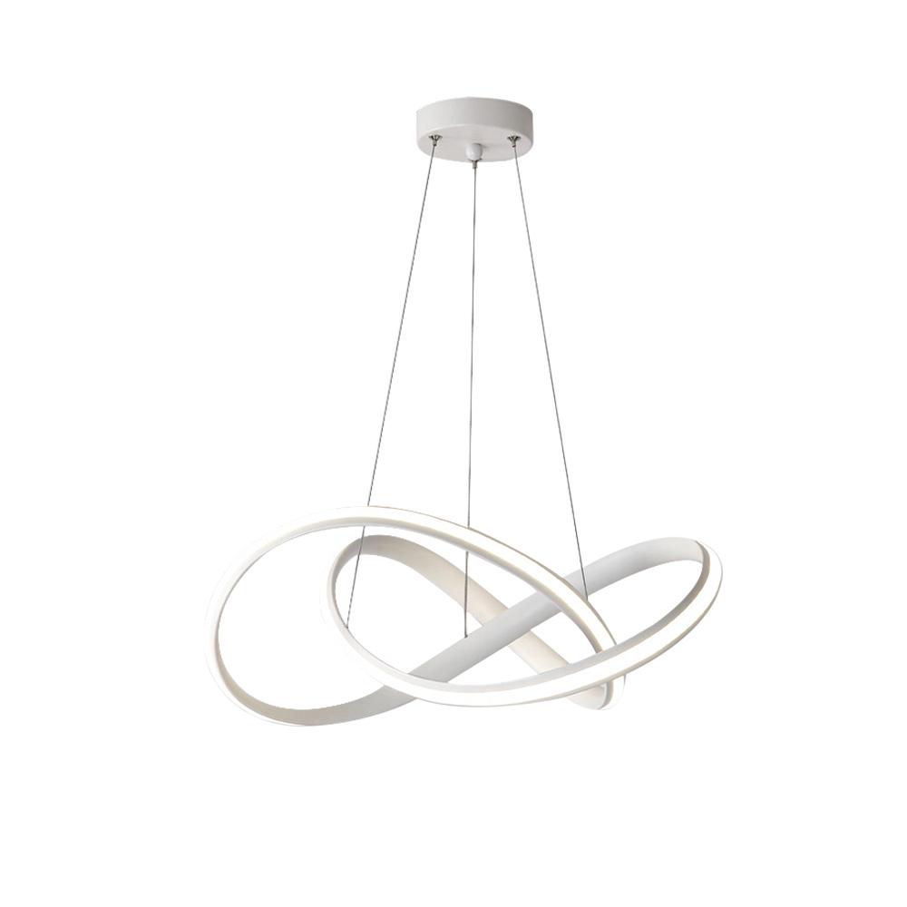 Lampade a sospensione a LED con design moderno e attorcigliato