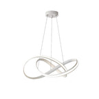 Lampade a sospensione a LED con design moderno e attorcigliato