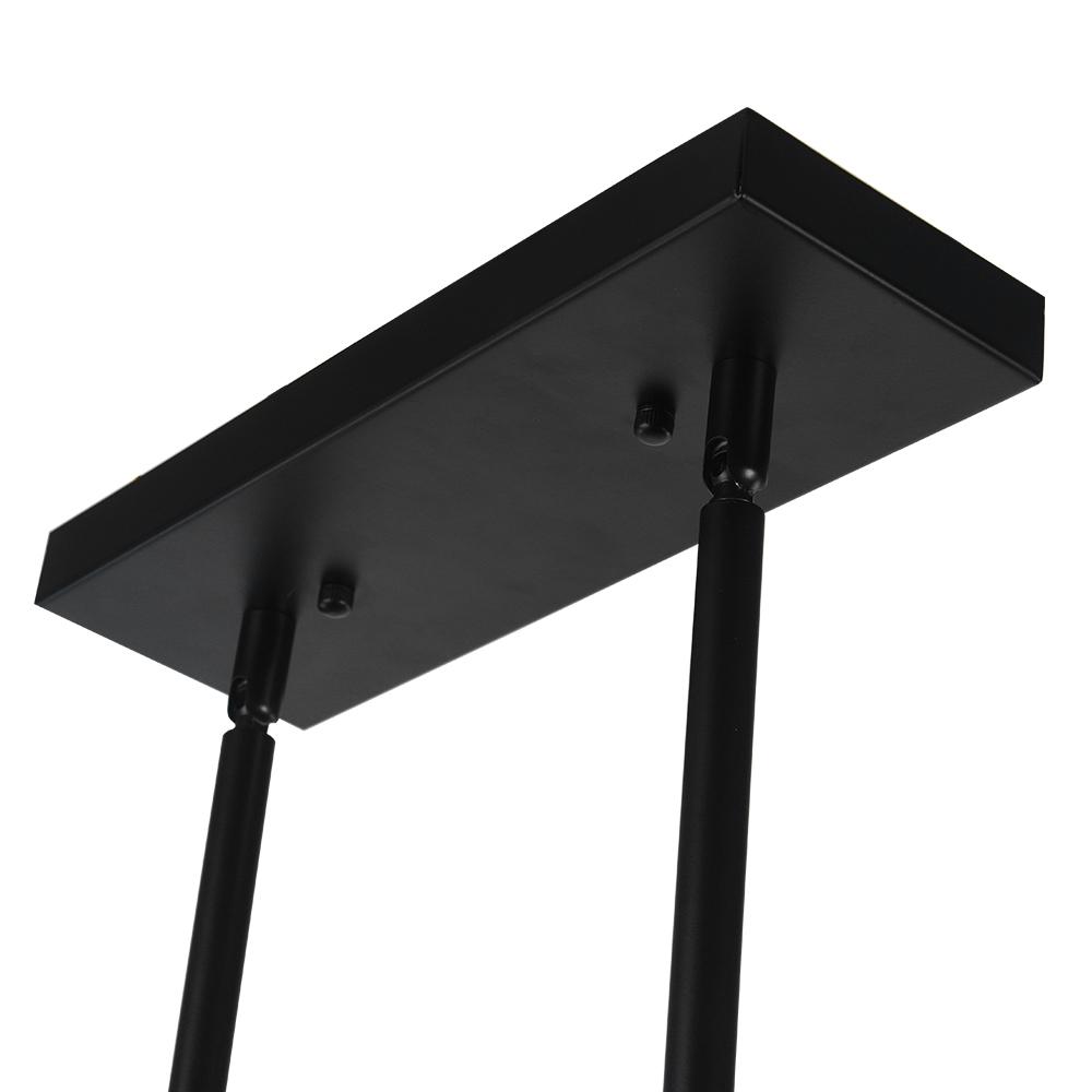 Lampadario in Legno Rettangolare Stile Country