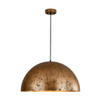 1-Luce Industriale Oversized Lampadario a Cupola in Metallo