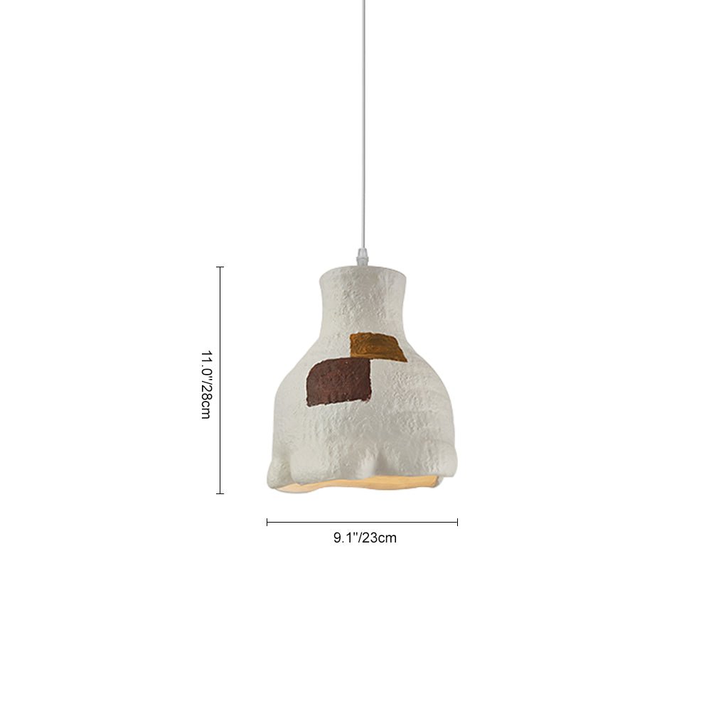 1-Luce Pendant in Design Irregolare Wabi Sabi