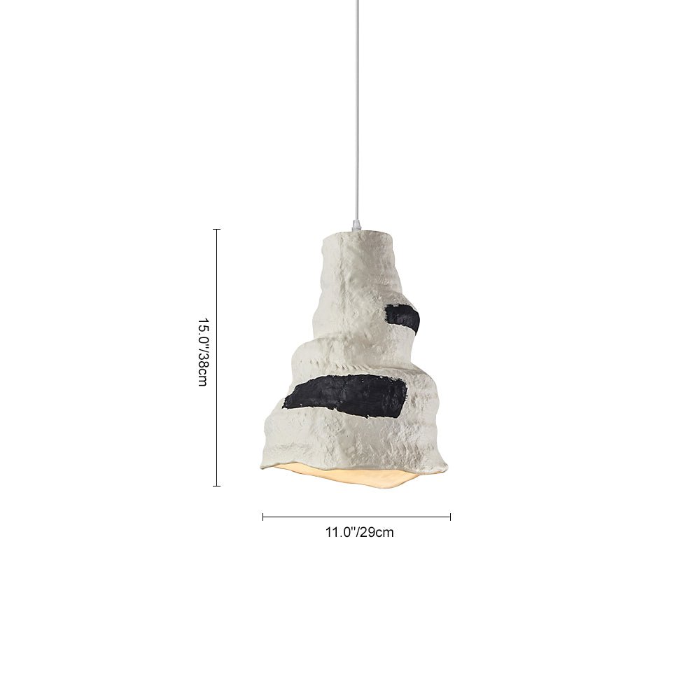 1-Luce Pendant in Design Irregolare Wabi Sabi