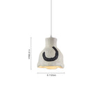 1-Luce Pendant in Design Irregolare Wabi Sabi