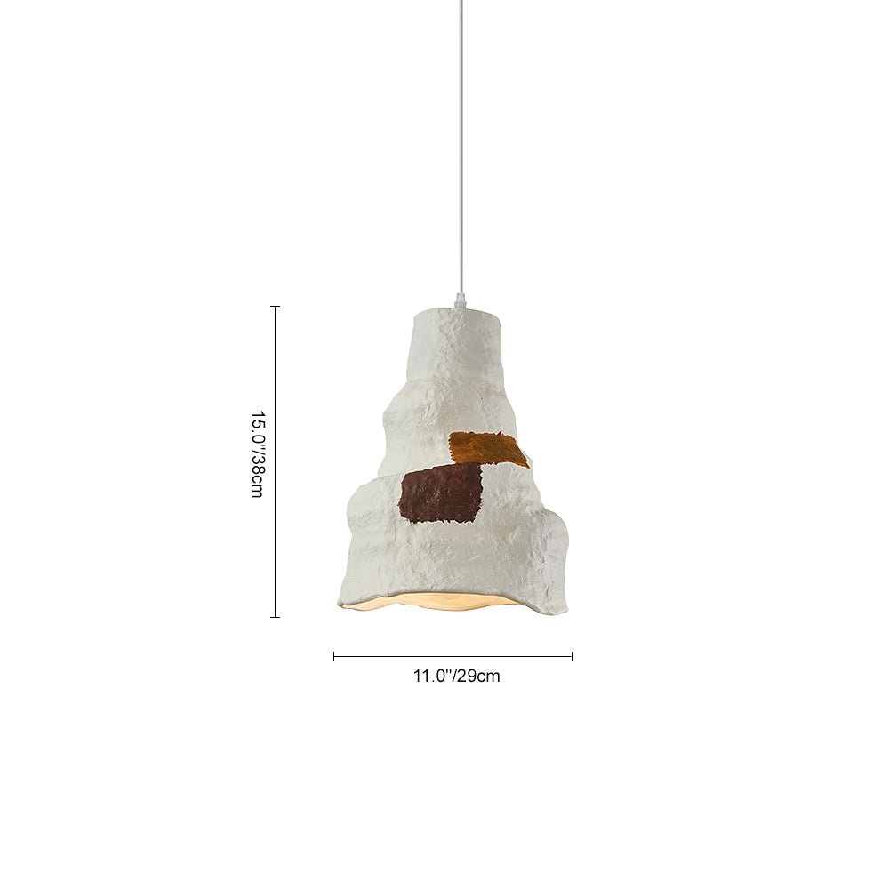 1-Luce Pendant in Design Irregolare Wabi Sabi