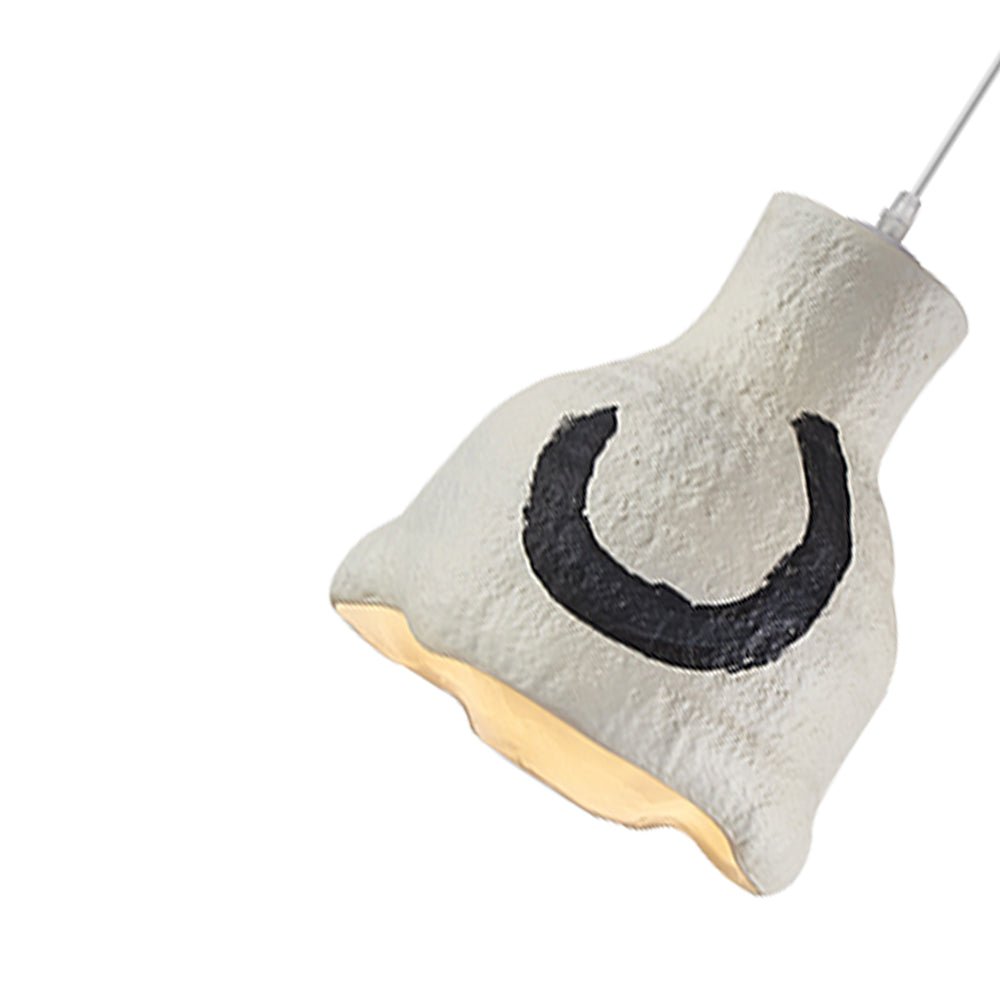 1-Luce Pendant in Design Irregolare Wabi Sabi