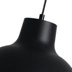 1-Luce Minimalista Moderna in Metallo Opaco a Cupola