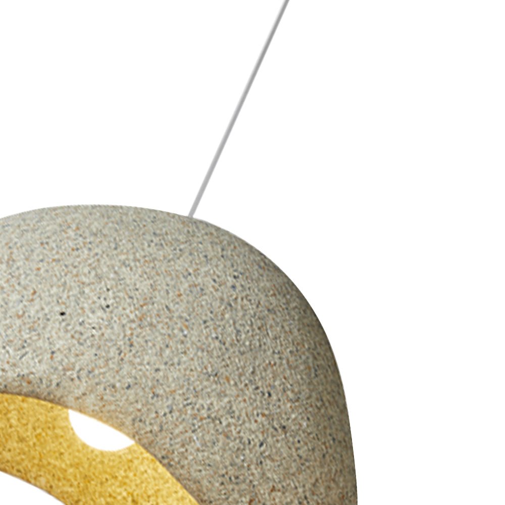 1-Luce Wabi Sabi Lampada a Sospensione Fatta a Mano