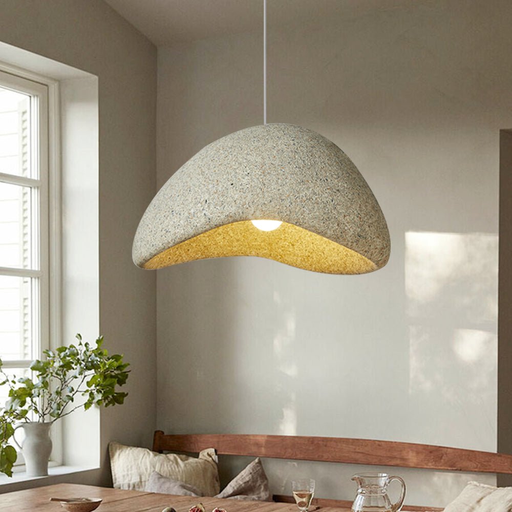 1-Luce Wabi Sabi Lampada a Sospensione Fatta a Mano