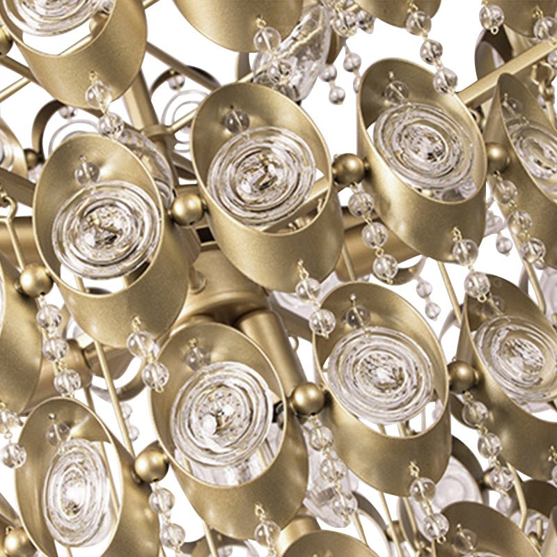 Lampadario di Cristallo Antico di Lusso a 12 Luci