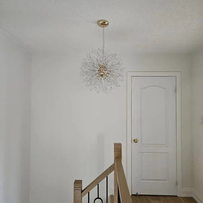Lampada Sputnik Moderna Unica in Cristallo con 9 Luci