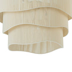 Lampadario Woven a Tamburo a Strati con 6 Luci in Stile Boho