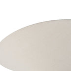 Lampada da soffitto con cono in tessuto di lino a 3 luci contemporanea