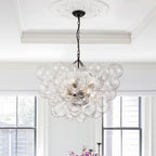 Lampadario a Bolle Ribattuto Contemporaneo