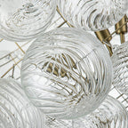 Lampadario a Bolle Ribattuto Contemporaneo