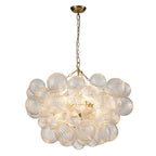 Lampadario a Bolle Ribattuto Contemporaneo