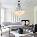 Lampadario in Vetro a Bolle Contemporaneo