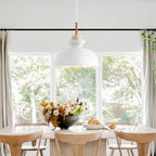 Moderna Lampada a Sospensione a Cupola per Cucina