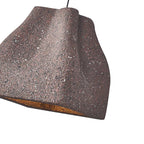 Lampada a sospensione fatta a mano Wabi Sabi 1 luce maculata