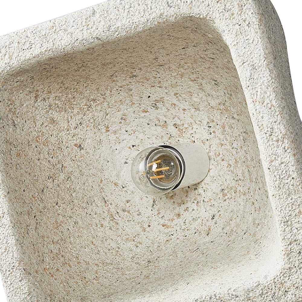 Lampada a sospensione fatta a mano Wabi Sabi 1 luce maculata