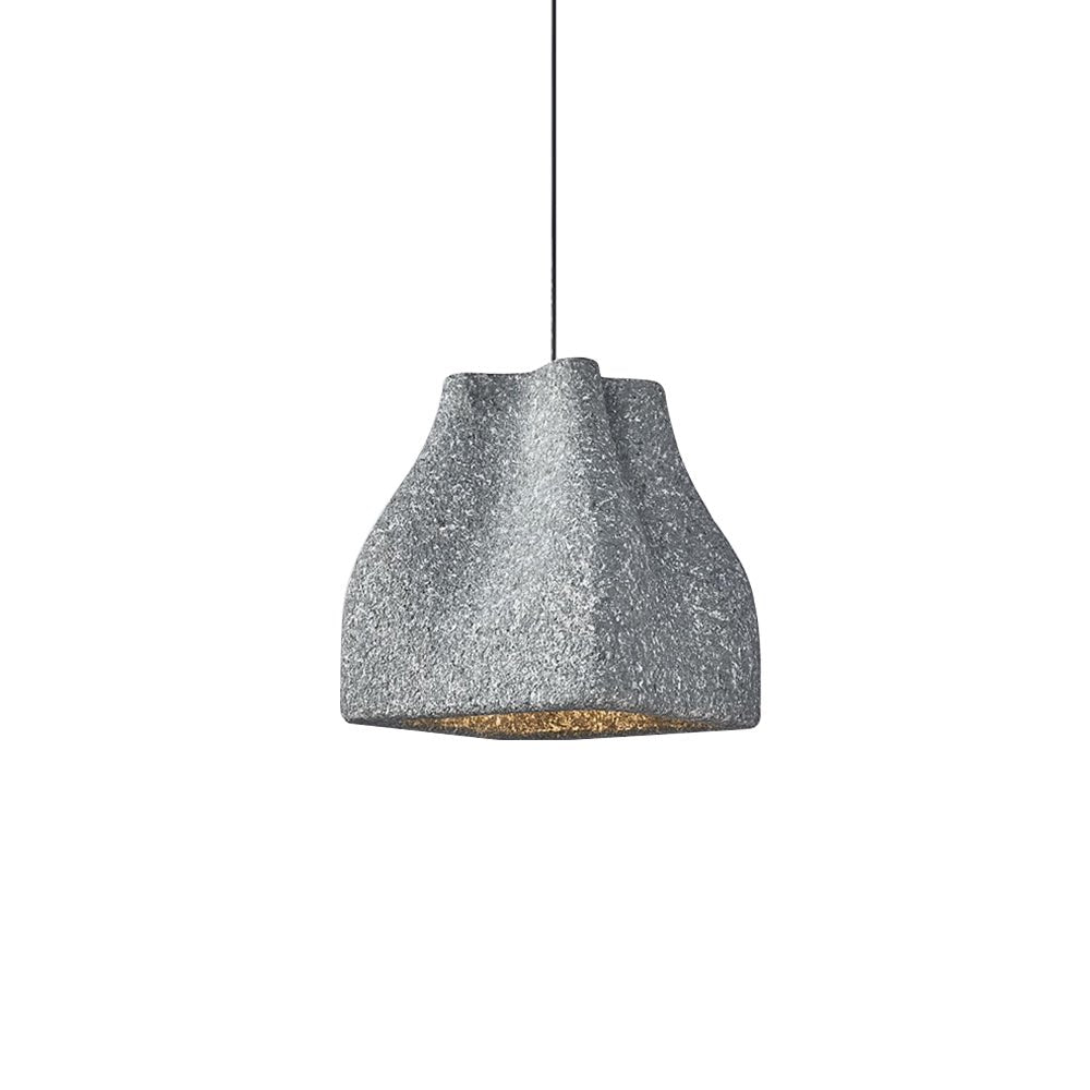 Lampada a sospensione fatta a mano Wabi Sabi 1 luce maculata